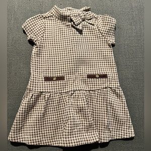 Janie and Jack houndstooth dress size 12-18mo